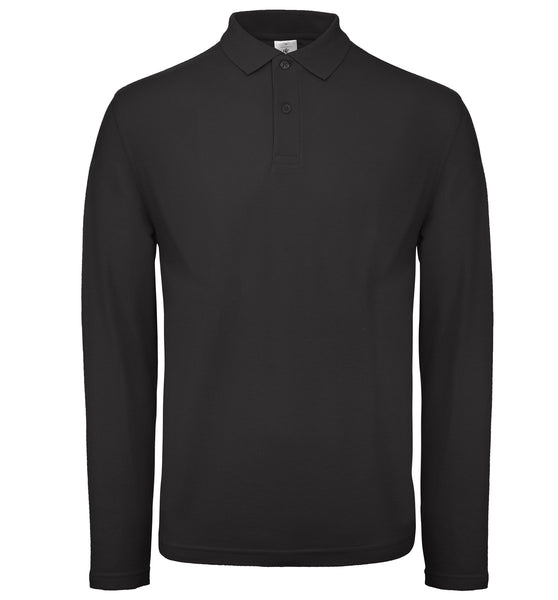 Mens Long Sleeve Polo Shirts (B&C) - BA290