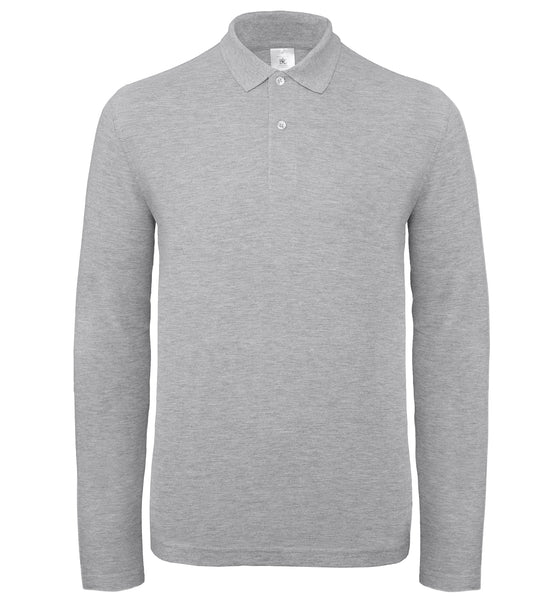 Mens Long Sleeve Polo Shirts (B&C) - BA290