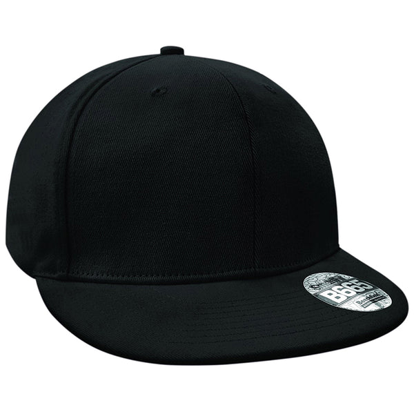Pro-stretch flat peak cap