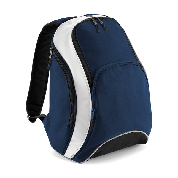 Teamwear Back Pack with contrasting stripes ~ BG571