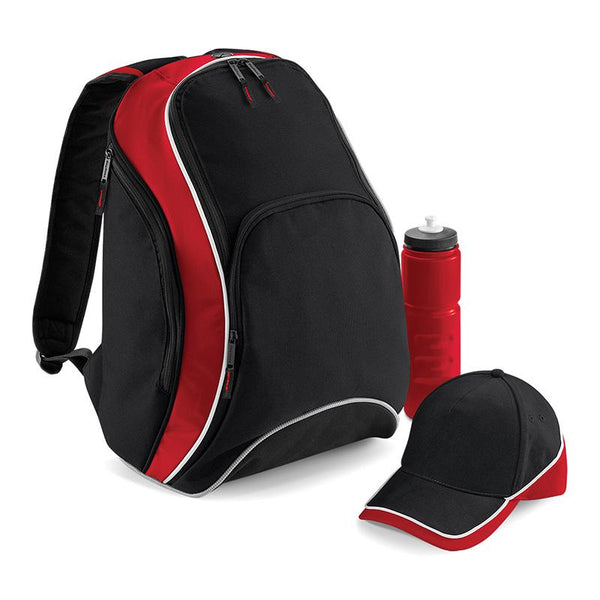 Teamwear Back Pack with contrasting stripes ~ BG571