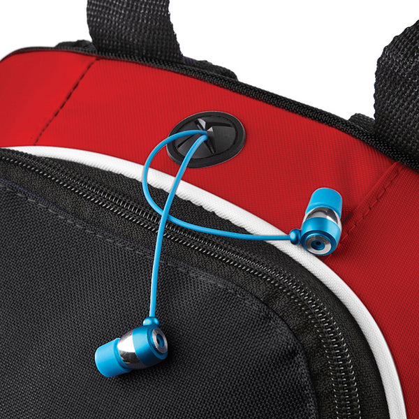 Teamwear Back Pack with contrasting stripes ~ BG571