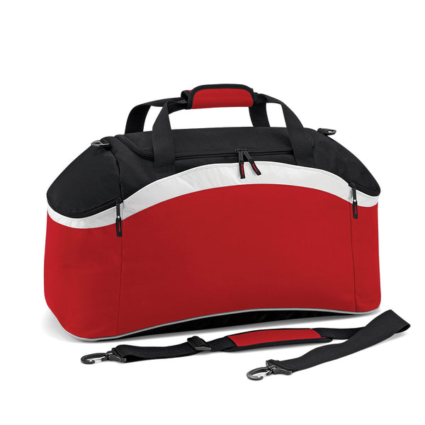 Teamwear Holdall with contrasting stripes ~ BG572