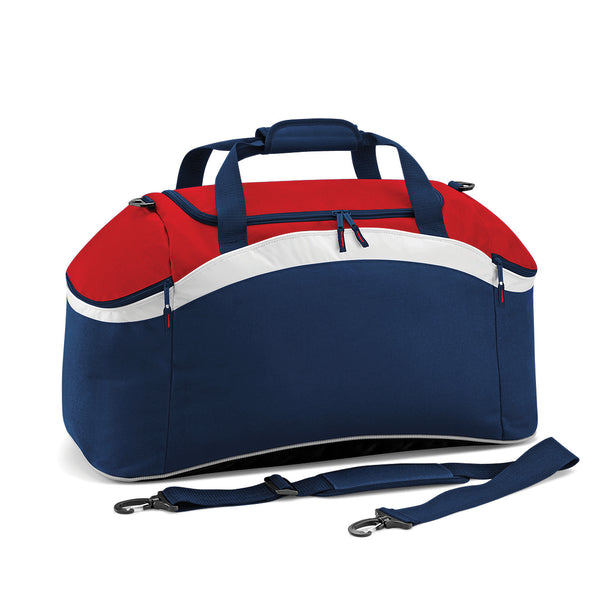 Teamwear Holdall with contrasting stripes ~ BG572