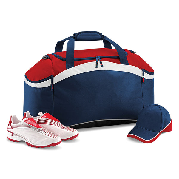 Teamwear Holdall with contrasting stripes ~ BG572