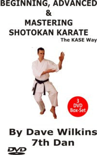 3 dvd shotokan karate box set