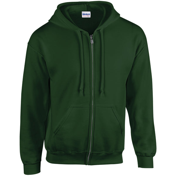 Heavy Blend™ Full Zip Hooded Sweatshirt (Gildan) - GD058 - 17 COLOURS