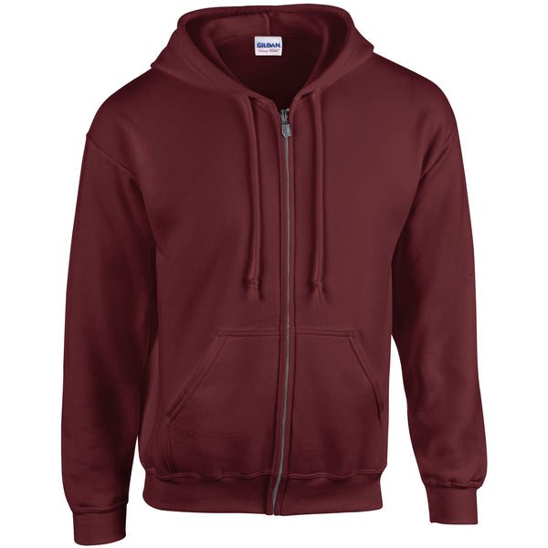 Heavy Blend™ Full Zip Hooded Sweatshirt (Gildan) - GD058 - 17 COLOURS