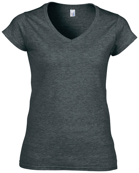 Ladies T-Shirts V-NECK (Gildan) ~ GD078