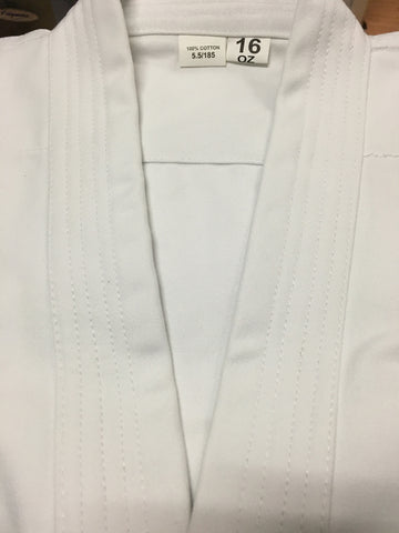 16oz heavyweight karate suit