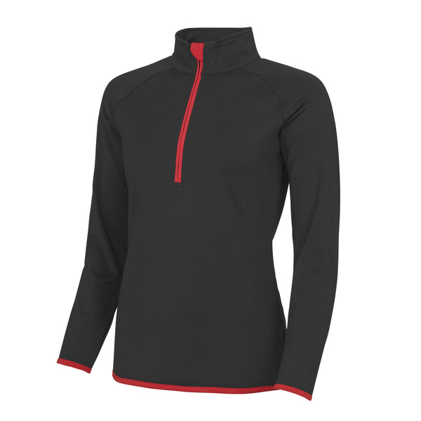 Cool 1/2 Zip Sports Sweatshirt (Ladies) - JC036