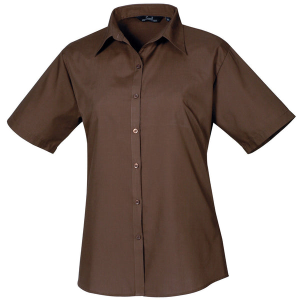 Ladies Short Sleeve Shirts - Premier ~ PR302