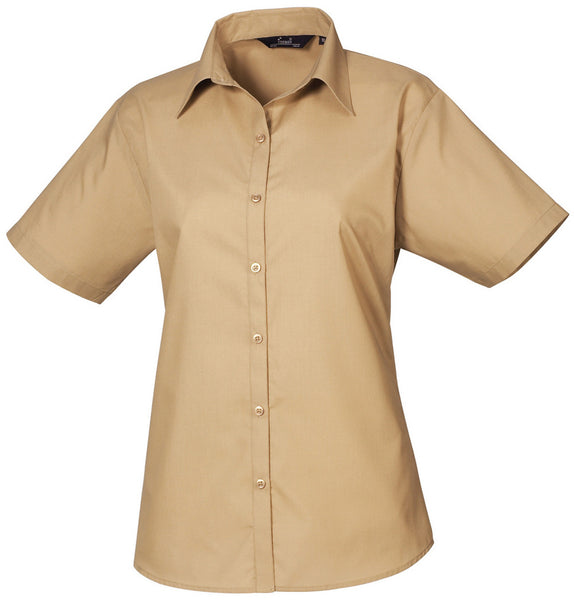 Ladies Short Sleeve Shirts - Premier ~ PR302