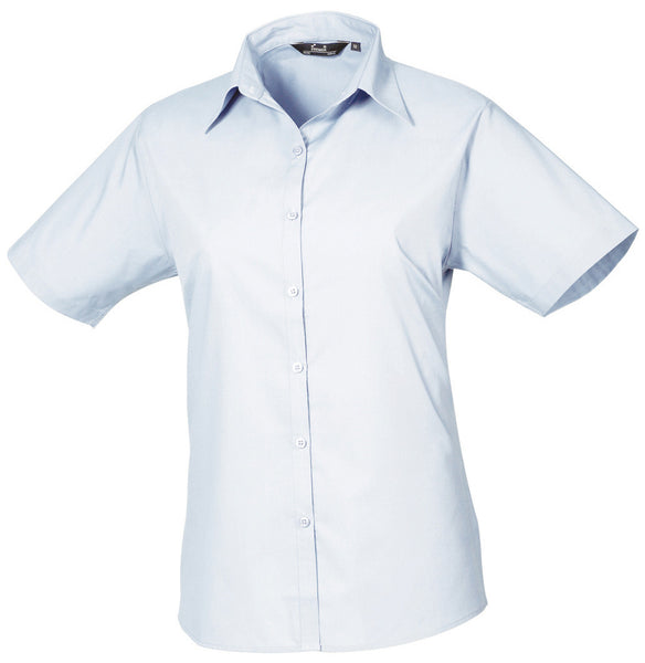 Ladies Short Sleeve Shirts - Premier ~ PR302