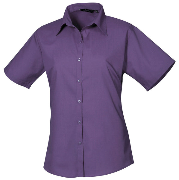 Ladies Short Sleeve Shirts - Premier ~ PR302