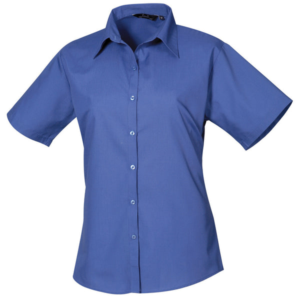 Ladies Short Sleeve Shirts - Premier ~ PR302