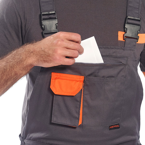 Contrast bib and brace (TX12) - by Portwest - PW050