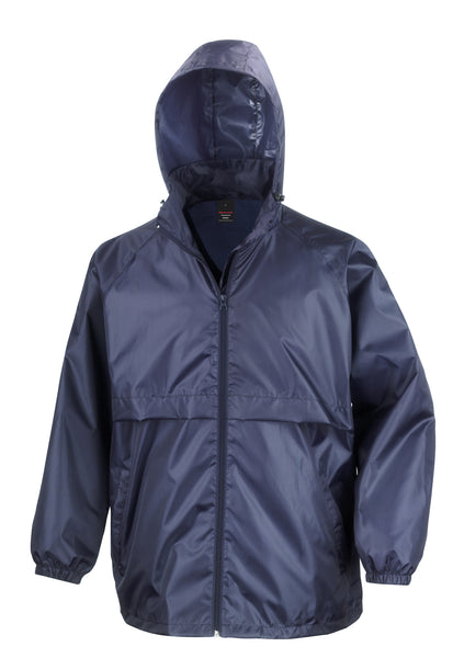 Lightweight Rain Jacket by Result (windcheater) - R204x