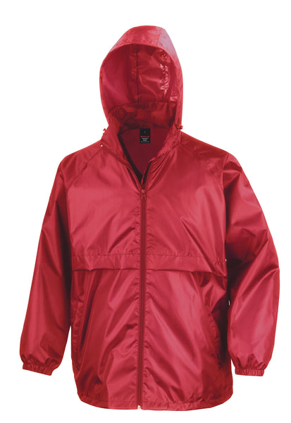 Lightweight Rain Jacket by Result (windcheater) - R204x