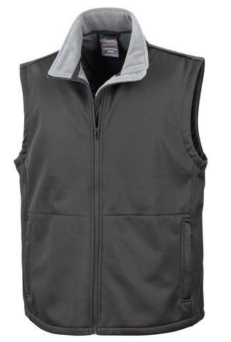 Softshell Body Warmer (gilet) by Result - R214x