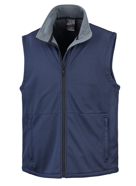 Softshell Body Warmer (gilet) by Result - R214x