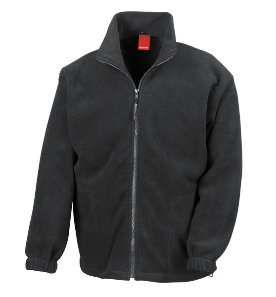 Adults Zip Up Fleeces by Result (RE36A) - NEW COLOUR ADDED 2025