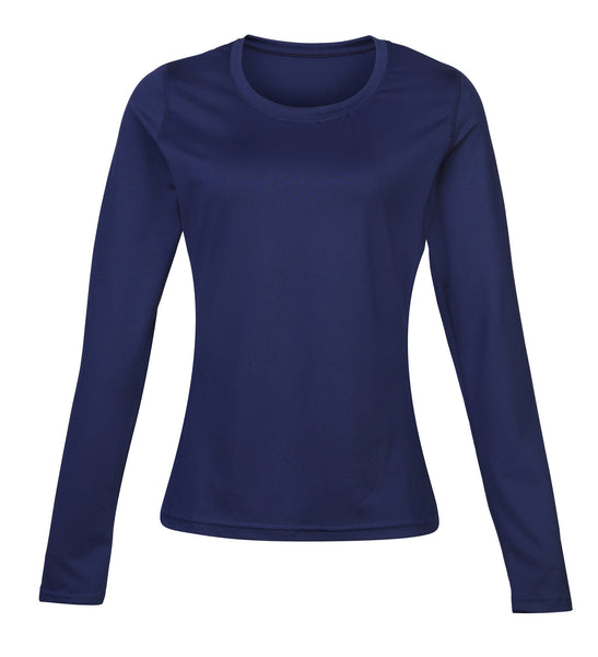 Women's Long Sleeve Rash Guard (baselayer) by Rhino RH003
