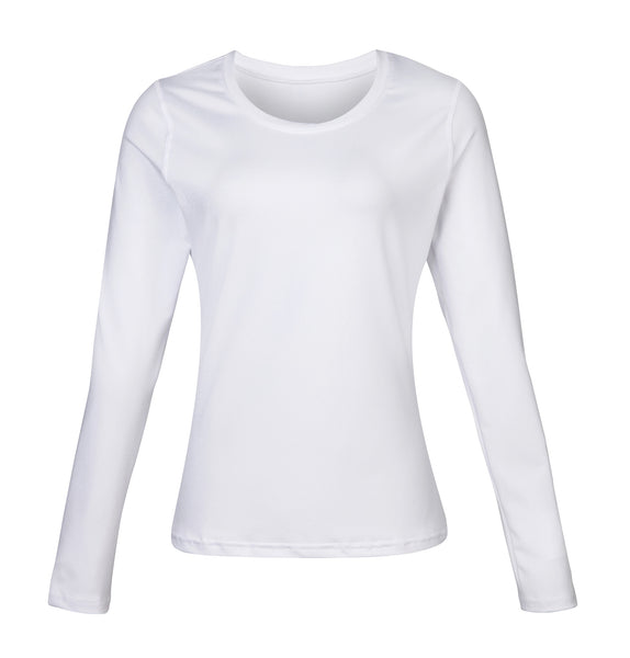 Women's Long Sleeve Rash Guard (baselayer) by Rhino RH003