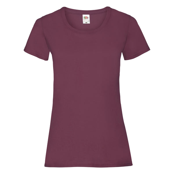 Womens Valueweight T-shirts (Fruit of the Loom) - SS050