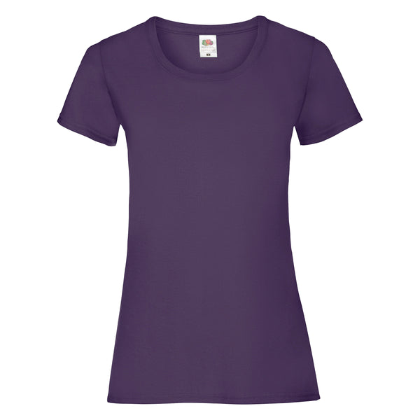 Womens Valueweight T-shirts (Fruit of the Loom) - SS050