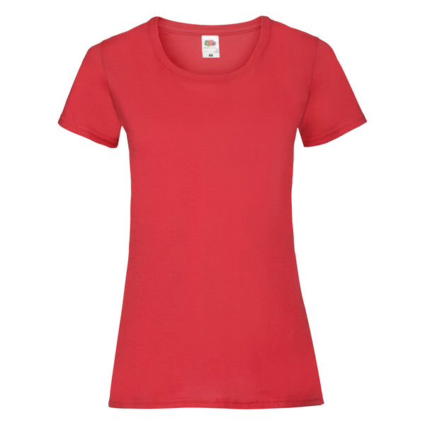 Womens Valueweight T-shirts (Fruit of the Loom) - SS050