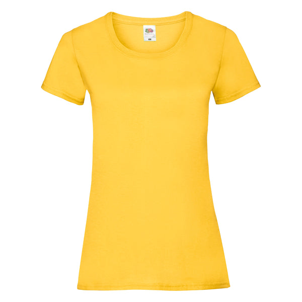 Womens Valueweight T-shirts (Fruit of the Loom) - SS050