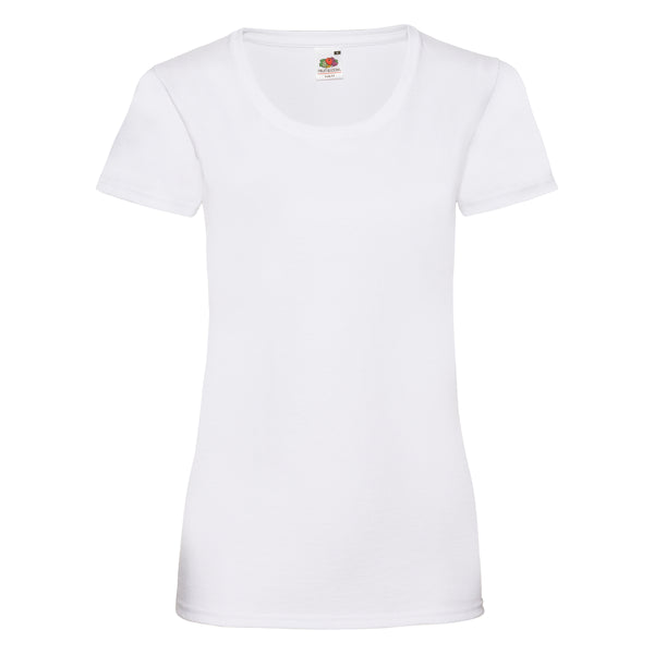 Womens Valueweight T-shirts (Fruit of the Loom) - SS050