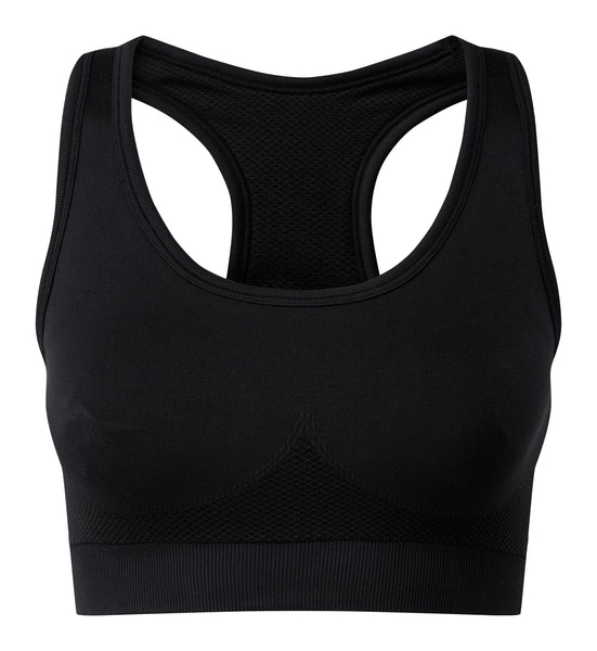 Women's TriDri® seamless '3D fit' multi-sport sculpt solid colour bra - TR214