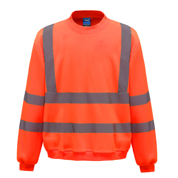 Hi-vis sweatshirt - by Yoko ~ YK030