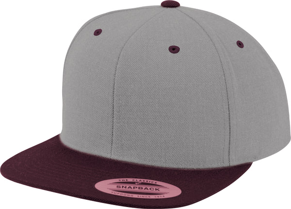 The classic SnapBack Cap 2-tone by Yupoong ~YP002 (15 NEW COLOURS 2025)