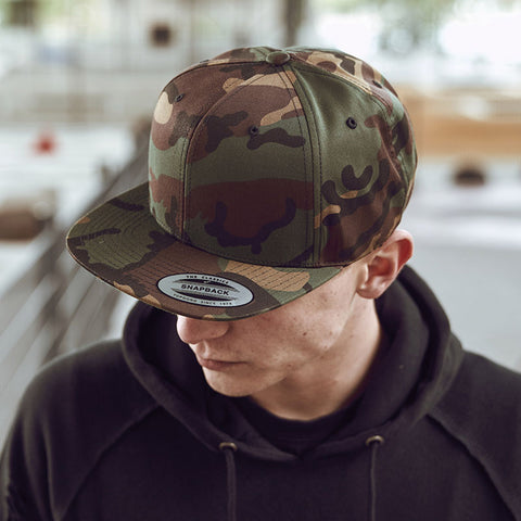 Camo classic snapback by Yupoong ~YP081