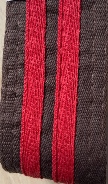 Coloured Belts with Coloured Stripe