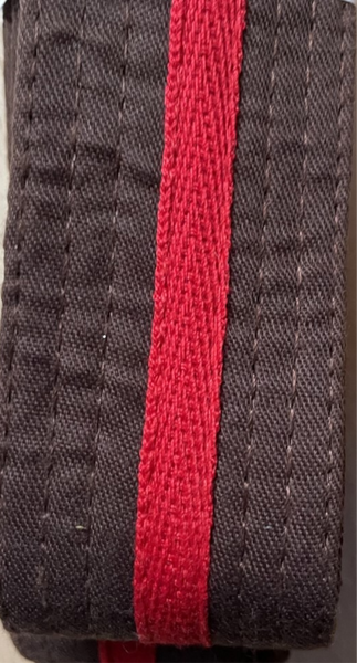 Coloured Belts with Coloured Stripe
