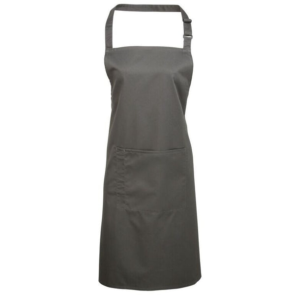 Classic Bib Apron (best seller) with pocket ~ PR154