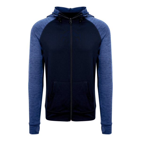 Cool Contrast Zip Up Hoodie (zoodie) ~ JC057