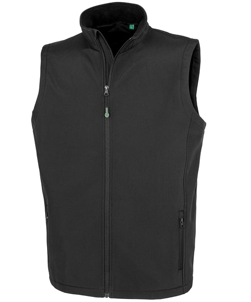 Womens recycled 2-layer printable softshell bodywarmer - R902F