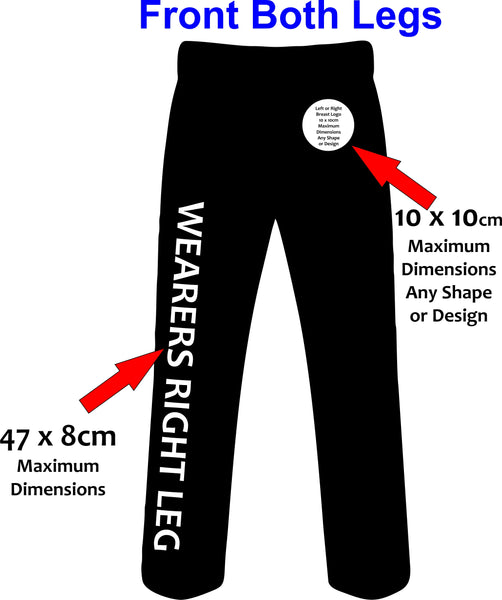 Trousers & Shorts Personalisation Option