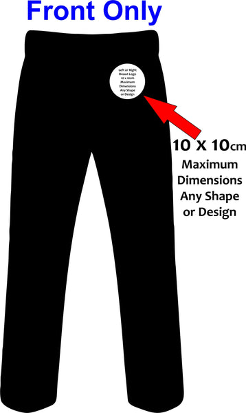 Trousers & Shorts Personalisation Option