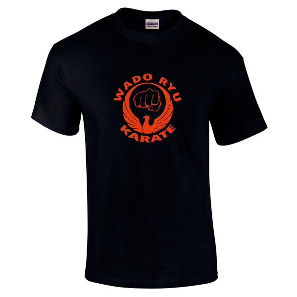 Wado Ryu Dove T-Shirts - Kids, Ladies and Mens Sizes