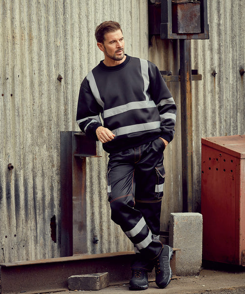 Hi-vis sweatshirt - by Yoko ~ YK030