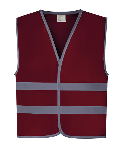 Kids Hi-Viz Waistcoat with Reflective Bands - YK102 ~ NEW COLOURS ADDED