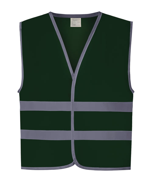 Kids Hi-Viz Waistcoat with Reflective Bands - YK102 ~ NEW COLOURS ADDED