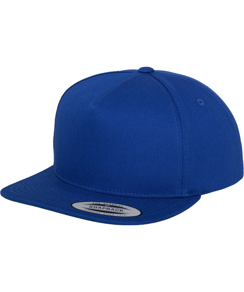 Classic 5 Panel SnapBack Cap by Yupoong ~YP019 ~ NEW COLOURS 2025