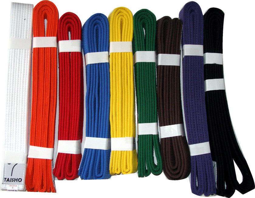 COLOURED BELTS